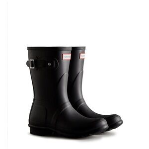 Hunter Women’s Original Short Rain Boots in Black